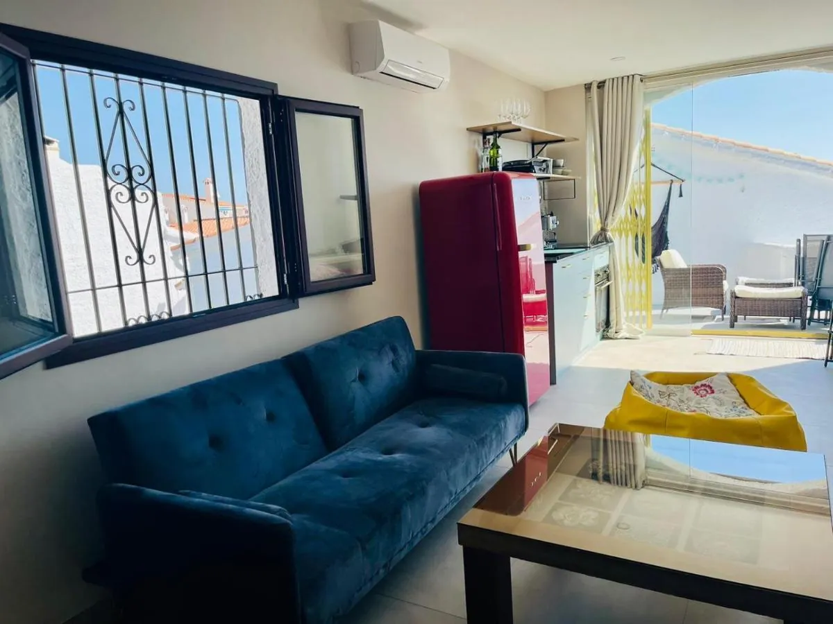 Sofa and living area